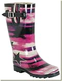 Chooka - Women's Glam Star Fleece Lined Rain Boots