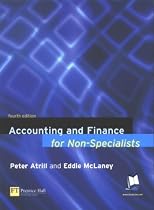 Accounting and Finance for Non-Specialists