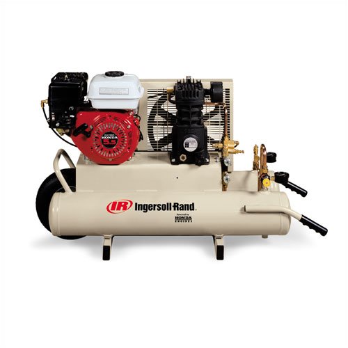 Ss3J5.5Gh-Wb Ingersoll-Rand 8 Gal 5.5Hp Honda Gas Twin Tanks Air Compressor