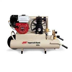 - Ingersoll Rand Gas Portable Air Compressor - 5.5 HP, 11.8 CFM At 90 PSI, Model# SS3J5.5GHWB