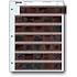 Archival 35mm Size Negative Pages Holds Seven Strips of Five Frames - 100 Pack