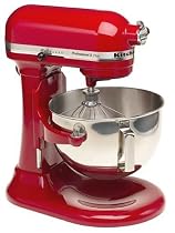 Factory-Reconditioned KitchenAid RKG25H0XER Professional HD 5-Quart Stand Mixer, Empire Red