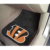 Cincinnati Bengals Printed Carpet Car Mat 2 Piece Set 