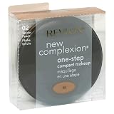 Revlon New Complexion One-Step Compact Makeup with SPF 15, Tender Peach 02, 0.35-Ounce Packages (Pack of 2)