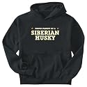 Sweatshirt Black " Proud Parent Of Siberian Husky " Dog