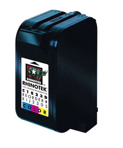 Rhinotek compatible for HP Color Copier 140, C1823D Color Ink 1pk (RIJ23DS)