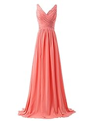 Sexy V-neck Chiffon Cocktail Evening Dress/Homecoming Dress/Party Dress 