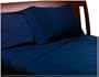 Wamsutta 300-Thread-Count Egyptian Sateen Full Fitted Sheet, Midnight