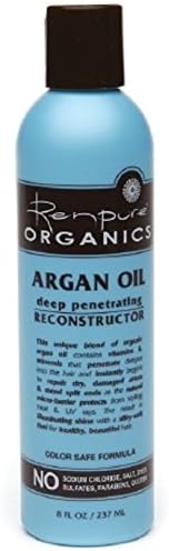 Renpure Organics Argan Oil Deep Penetrating Reconstructor, 8 Ounce (Pack of 2)
