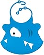 Ulubulu Silicone Bib, Shark