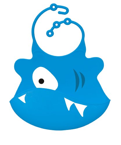 Ulubulu Silicone Bib, Shark