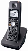 Panasonic KX-TGA600B 5.8 GHz Expandable Digital Cordless Handset (Black)