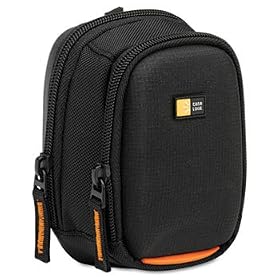 Compact Camera and Flash Camcorder Case, Nylon/EVA, 4 x 2-3/4 x 5-1/4, Black