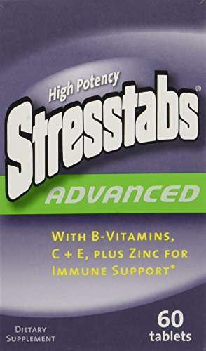 Stresstabs Advanced High Potency Supplement Tablets, 60 Ct (3 Pack)