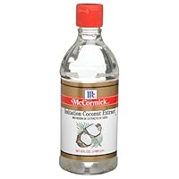 Mccormick Coconut Imitation Extract, 16-Ounce Plastic Bottle (Pack of 2)
