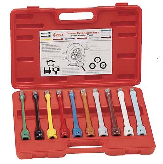 Genius Tools Torque Extension Bar Set, 1/2-Inch Drive - 10 Piece On Sale