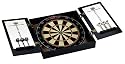 Halex 64761 NHL New York Rangers Team Bristle Dartboard Cabinet Set with 18" Diameter Sisal Board