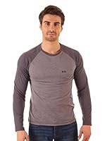 Lois Camiseta Manga Larga Lechuck Monkeyisland (Gris)