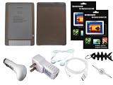 iShoppingdeals - Premium 9 Item Bundle Accessory for Amazon Kindle DX 9.7" Digital Reader