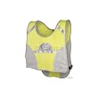 Nathan L.E.D. Cyclist Reflective Vest (Neon Yellow/Grey)