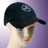 Mercedes-Benz Women's Crystal Logo Black Cap