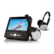 Coby TF-DVD7060 7-Inch Portable Tablet Style DVD Player with Wireless Headphones