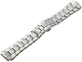 TechnoMarine 6101 MoonSun 19 mm Stainless Steel Bracelet with Push Button Deployment Clasp