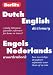 Book Berlitz Dutch-English Dictionary/Engels-Nederlands Woordenboek