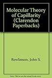 Molecular theory of capillarity