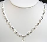 Crystal Necklace Set for Bridal Wedding Prom Pageant N1Y17