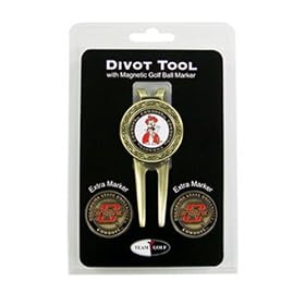 Click here to buy NCAA Oklahoma State University Divot Tool and Marker Set.