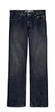 Harley-Davidson® Mens Boot Cut Medium Weight Blue Jeans. Back pocket embrodiery. 99027-09VM