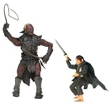 Lord of the Rings The Two Towers Pippin and Ugluk figures- 6 inches
