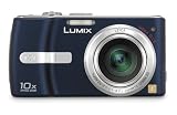 Panasonic Lumix DMC-TZ1A 5MP Compact Digital Camera with 10x Optical Image Stabilized Zoom (Blue)