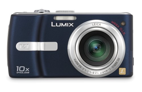 Buy Panasonic Lumix DMC-TZ1A 5MP Compact Digital Camera with 10x Optical Image Stabilized Zoom (Blue) online at Discounted New and Used prices. Delivered to your door with Off-The-Bookshelf.