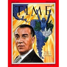 Juscelino Kubitschek / TIME Cover: February 13, 1956, Art Poster by TIME Magazine