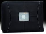 MacCase Premium Leather 15 MacBook Pro/ 15 PowerBook Sleeve - Black