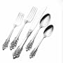 Wallace Grande Baroque 5-Piece Flatware Place Setting, Dinner Size