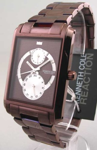 411ZMm6PByL Kenneth Cole New York Mens Brown IP Bracelet
