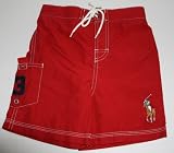 Little Boys Polo Ralph Lauren Big Pony Swim Trunks