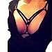 Mallcat Bandage Alluring Harness Elastic Cage Bra Strappy Hollow Out Bustier