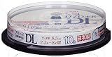 RICOH データ用DVD＋RDL ワイドプリンタブル 8.5GB 8倍速 10枚パック D8RDD-WW10SP-Jの画像