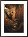 A Baby Eastern Gray Squirrel in its Nest Collections Framed Photographic Poster Print by Chris Johns, 21x28