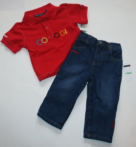 Coogi Infant Boy's 2 Piece Set - Size: 18 Months - Shirt/Pants
