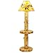 Fireside Lodge Cedar Floor Lamp with Shelf