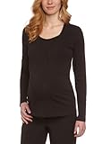 ESPRIT Maternity Damen Umstandsmode/ Shirt & Top M84714, Gr. 38 (M), Schwarz (Black 001)