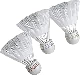 CARLTON T800-White Badminton Shuttlecocks , 79-FAST-RED