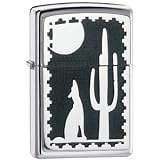 High Polish Chrome, Nocturne (ZI651) Category: Mood Zippo Lighters