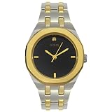 GUESS Women's Two-Tone Black Dial Watch #U95004L1