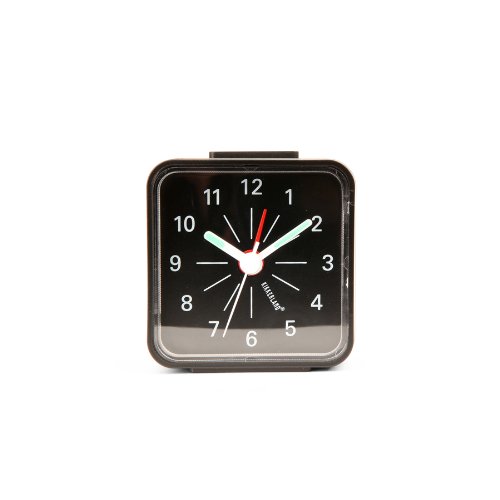 Kikkerland Travel Alarm Clock Mini White ++1 crytoplikj